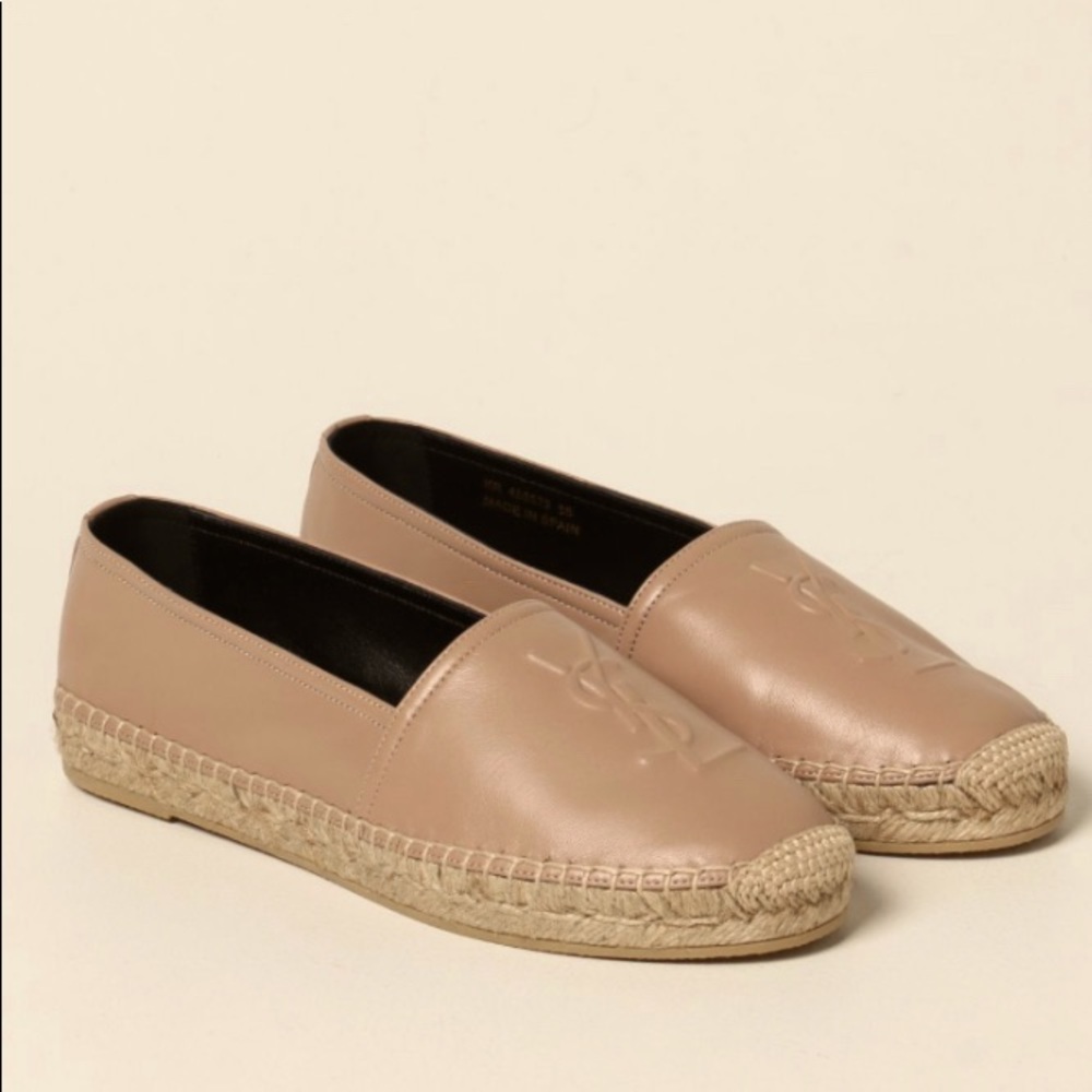 Saint Laurent Nude espadrilles